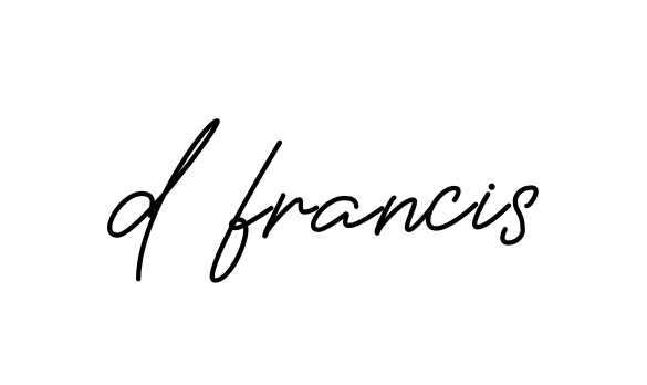 D Francis Signature Style Theprestigesignature