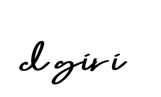 Handwritten Signature for D-giri - Style 135 Online
