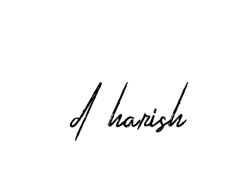 Handwritten Signature for D-harish - Style 133 Online