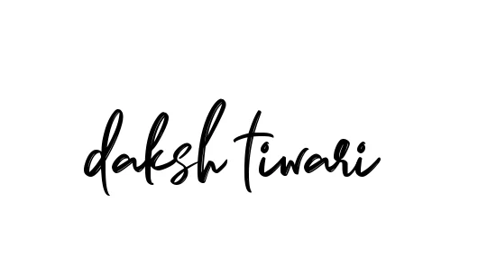 Handwritten Signature for Daksh-tiwari - Style 141 Online