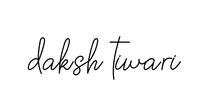 Handwritten Signature for Daksh-tiwari - Style 145 Online