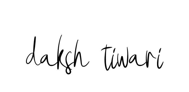 Handwritten Signature for Daksh-tiwari - Style 146 Online