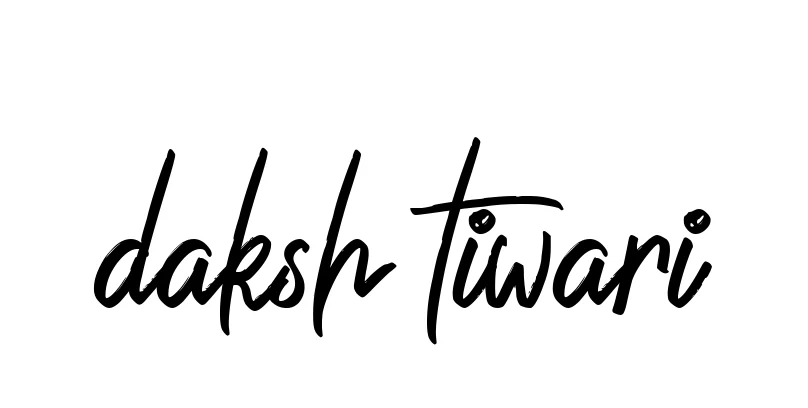 Handwritten Signature for Daksh-tiwari - Style 149 Online
