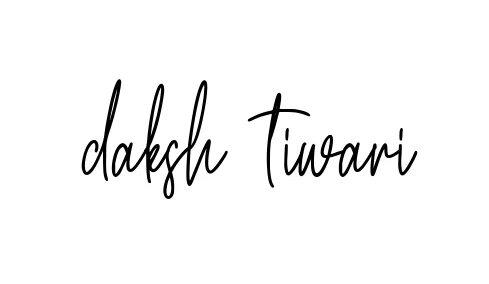 Handwritten Signature for Daksh-tiwari - Style 154 Online