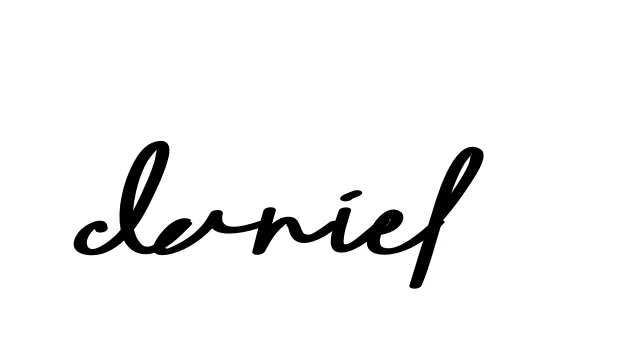 Handwritten Signature for Daniel - Style 135 Online