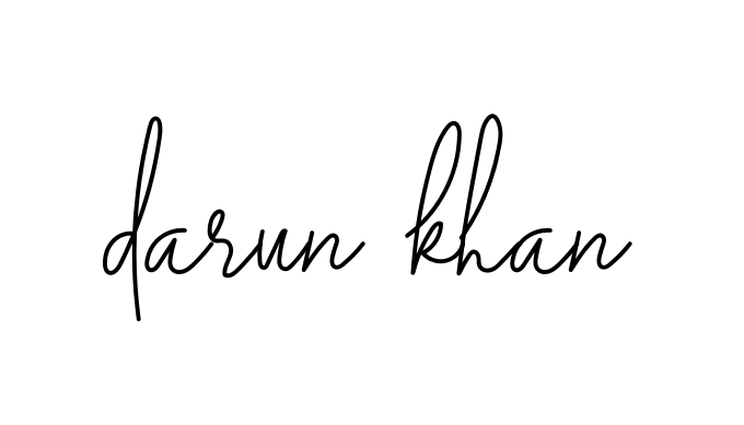 Darun-khan signature
