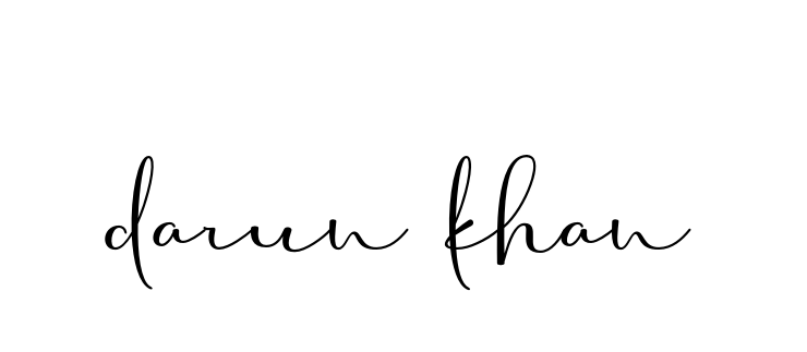 Darun-khan signature