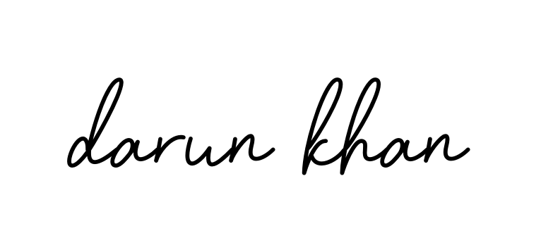 Darun-khan signature