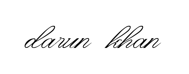Darun-khan signature
