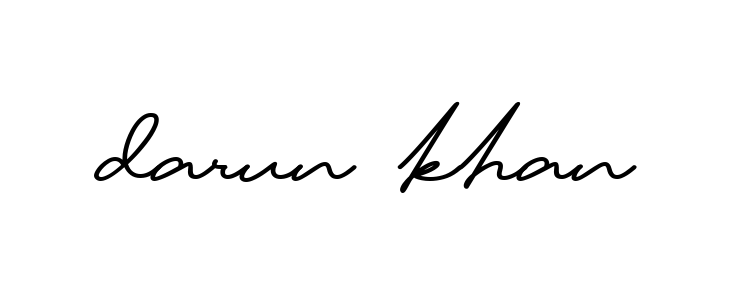 Darun-khan signature