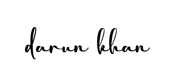 Darun-khan signature