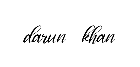 Darun-khan signature