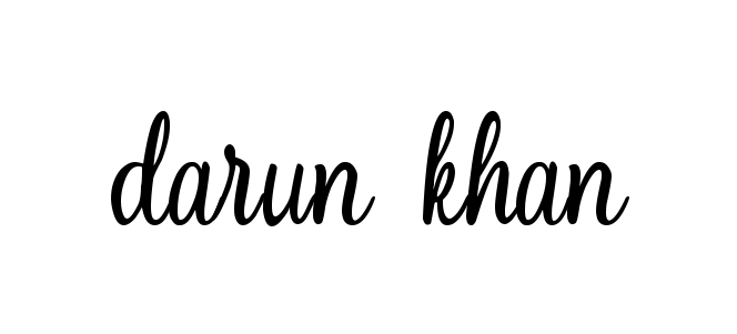Darun-khan signature