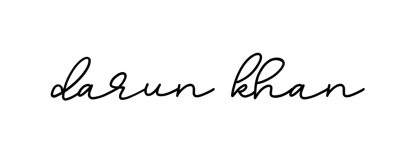 Darun-khan signature