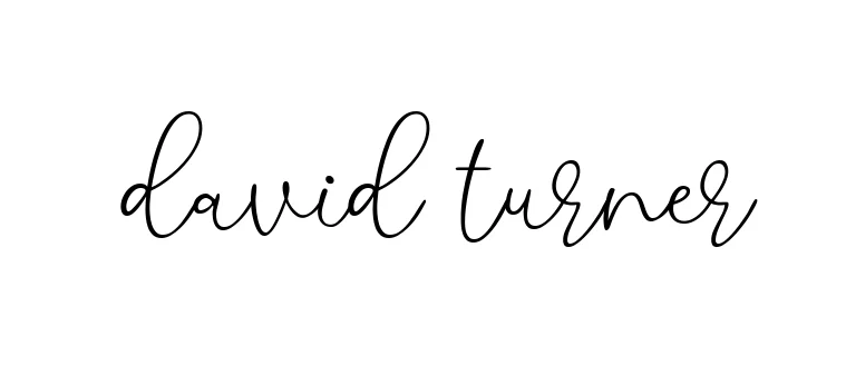 Handwritten Signature for David-turner - Style 147 Online