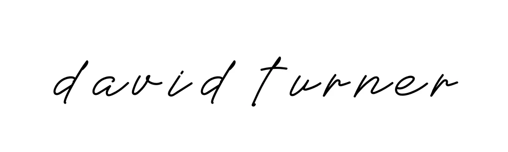 Handwritten Signature for David-turner - Style 152 Online