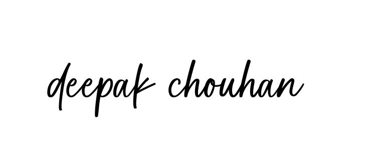 Deepak-chouhan signature