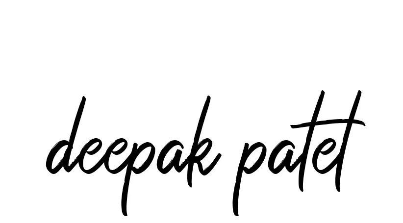 Handwritten Signature for Deepak-patel - Style 149 Online