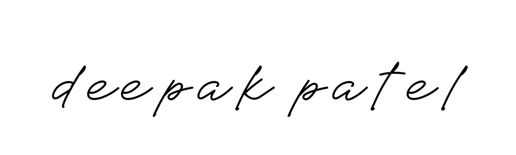 Handwritten Signature for Deepak-patel - Style 152 Online