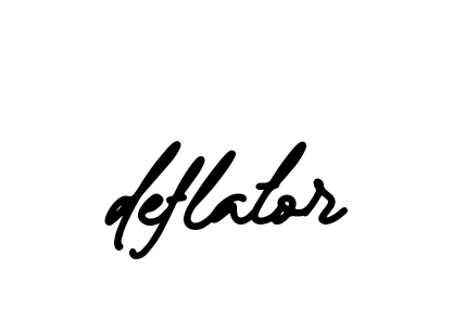 Handwritten Signature for Deflator - Style 137 Online