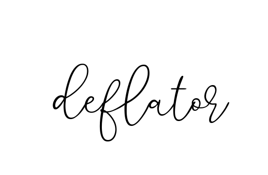 Handwritten Signature for Deflator - Style 147 Online