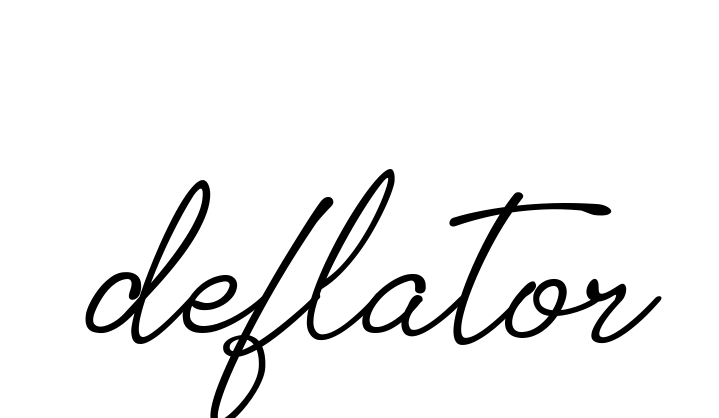 Handwritten Signature for Deflator - Style 151 Online