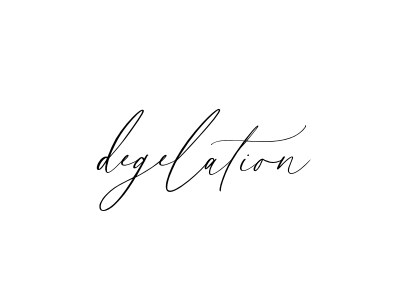 Handwritten Signature for Degelation - Style 134 Online