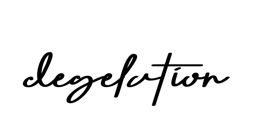 Handwritten Signature for Degelation - Style 135 Online