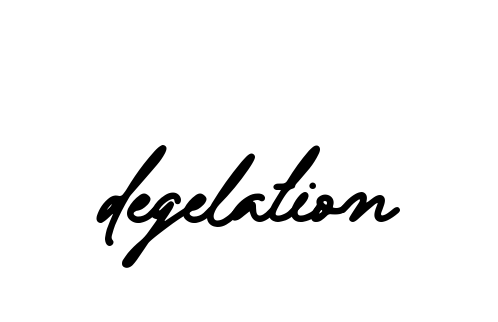 Handwritten Signature for Degelation - Style 137 Online
