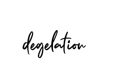 Handwritten Signature for Degelation - Style 141 Online
