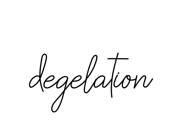 Handwritten Signature for Degelation - Style 145 Online