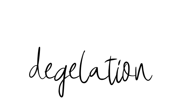 Handwritten Signature for Degelation - Style 146 Online