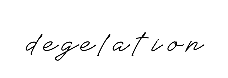 Handwritten Signature for Degelation - Style 152 Online