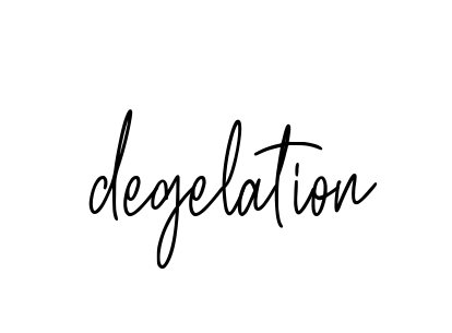 Handwritten Signature for Degelation - Style 154 Online
