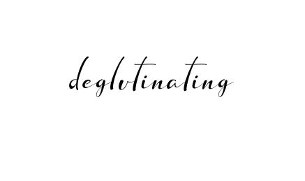 Handwritten Signature for Deglutinating - Style 132 Online