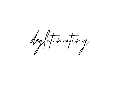 Handwritten Signature for Deglutinating - Style 139 Online
