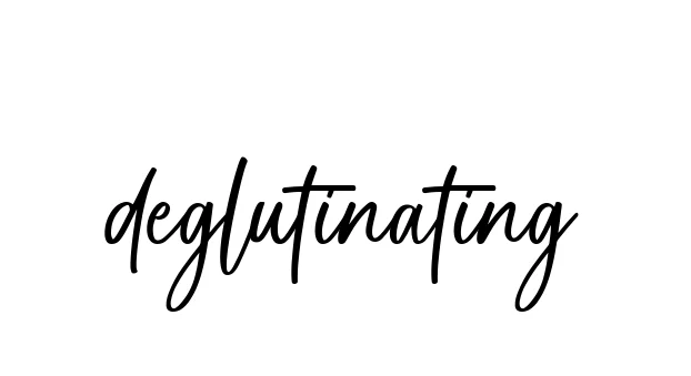 Handwritten Signature for Deglutinating - Style 142 Online