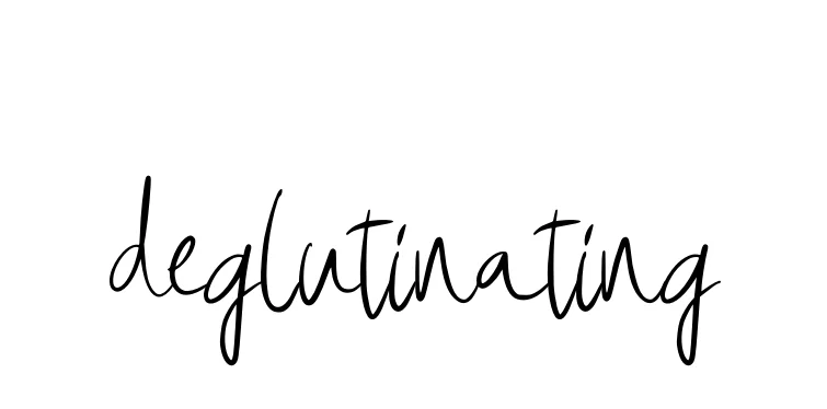 Handwritten Signature for Deglutinating - Style 146 Online
