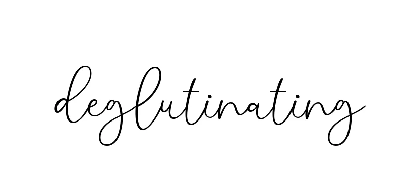 Handwritten Signature for Deglutinating - Style 147 Online