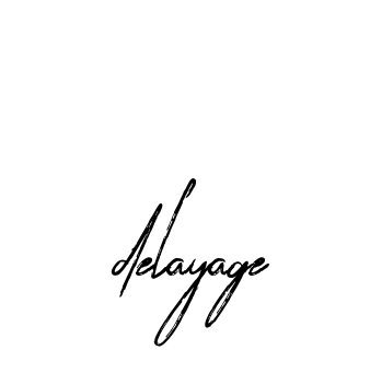 Delayage signature