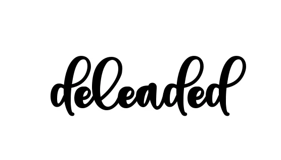 Handwritten Signature for Deleaded - Style 136 Online