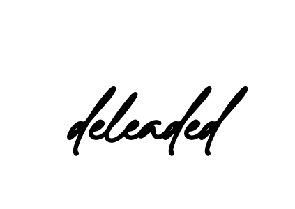 Handwritten Signature for Deleaded - Style 138 Online