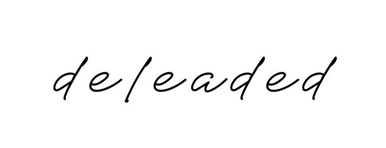 Handwritten Signature for Deleaded - Style 152 Online