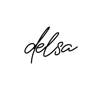 Handwritten Signature for Delsa - Style 150 Online