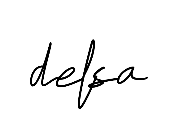 Handwritten Signature for Delsa - Style 155 Online