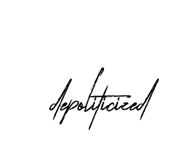 Handwritten Signature for Depoliticized - Style 133 Online
