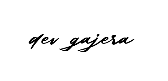 Handwritten Signature for Dev-gajera - Style 140 Online