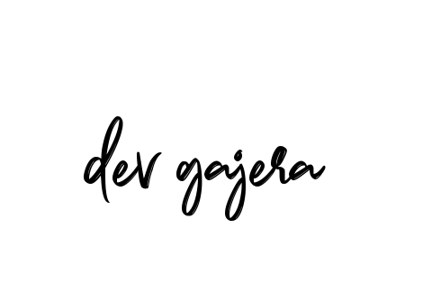 Handwritten Signature for Dev-gajera - Style 141 Online