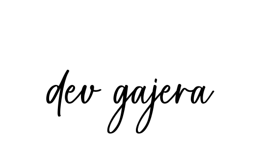 Handwritten Signature for Dev-gajera - Style 142 Online