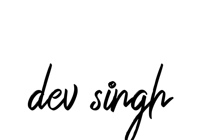 Handwritten Signature for Dev-singh - Style 149 Online